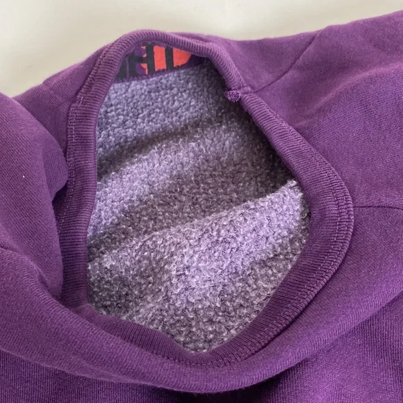 FREE CITY Sweatshirt Giant Open Hand Raglan in Purple women’s Size S - Picture 8 of 10